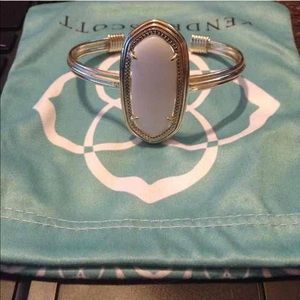 Kendra Scott White graham cuff bracelet